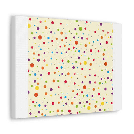 Polka Dot Canvas Gallery Wraps