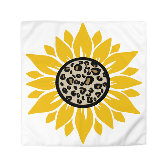 Sunflower Microfiber Duvet Cover