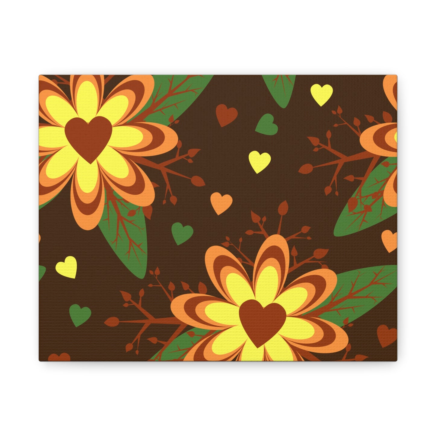 Floral Canvas Gallery Wraps