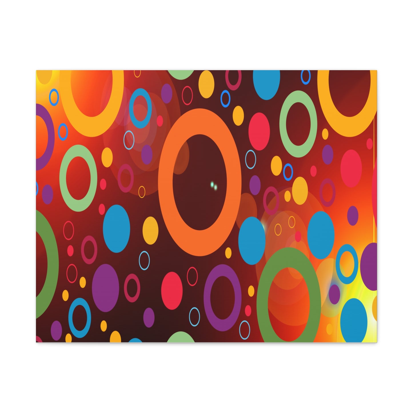 Circles Canvas Gallery Wraps