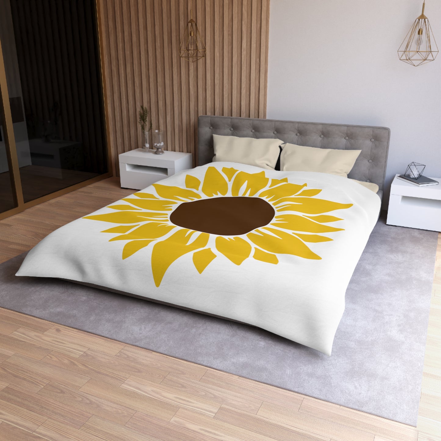 Sunflower Microfiber Duvet Cover