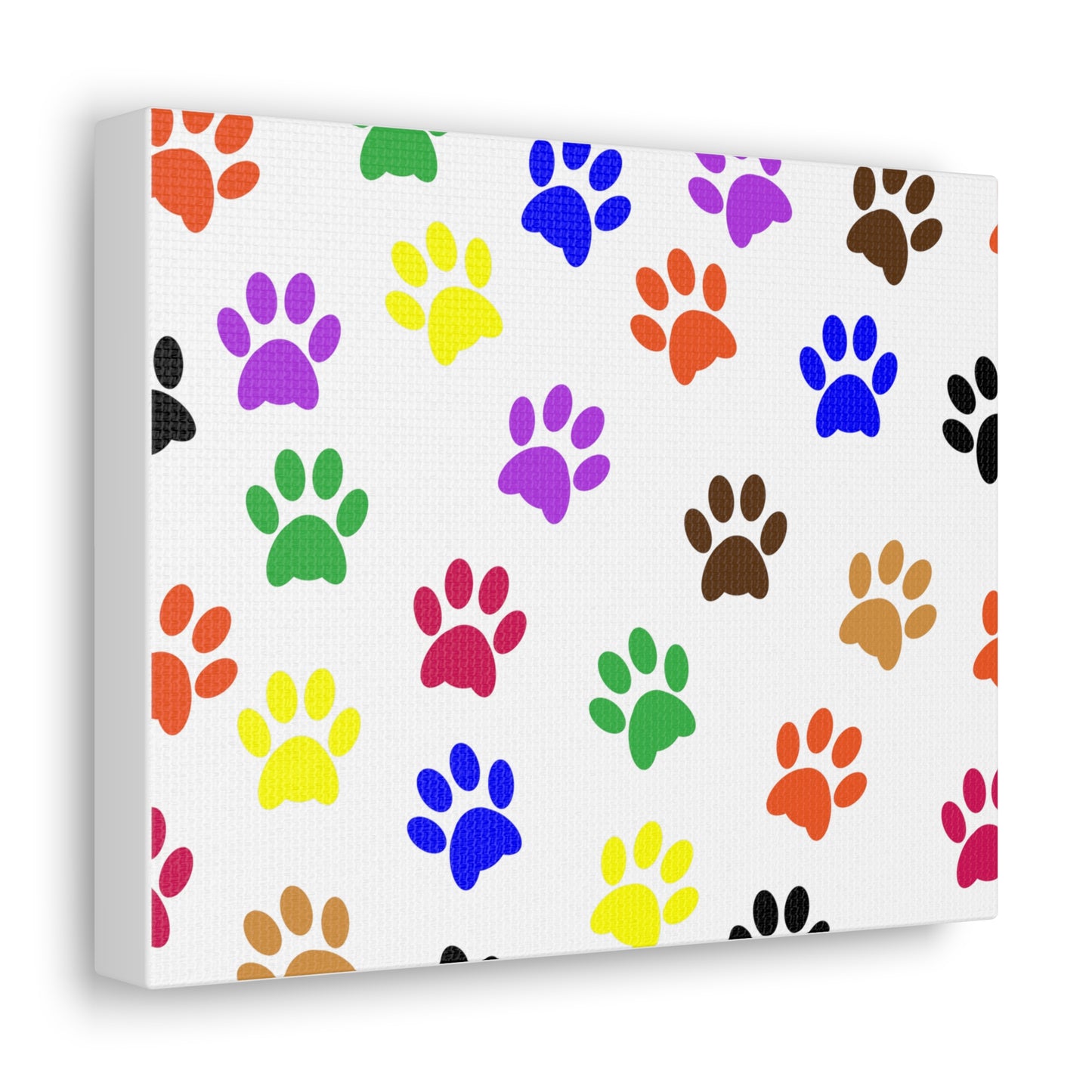 Paw prints Canvas Gallery Wraps