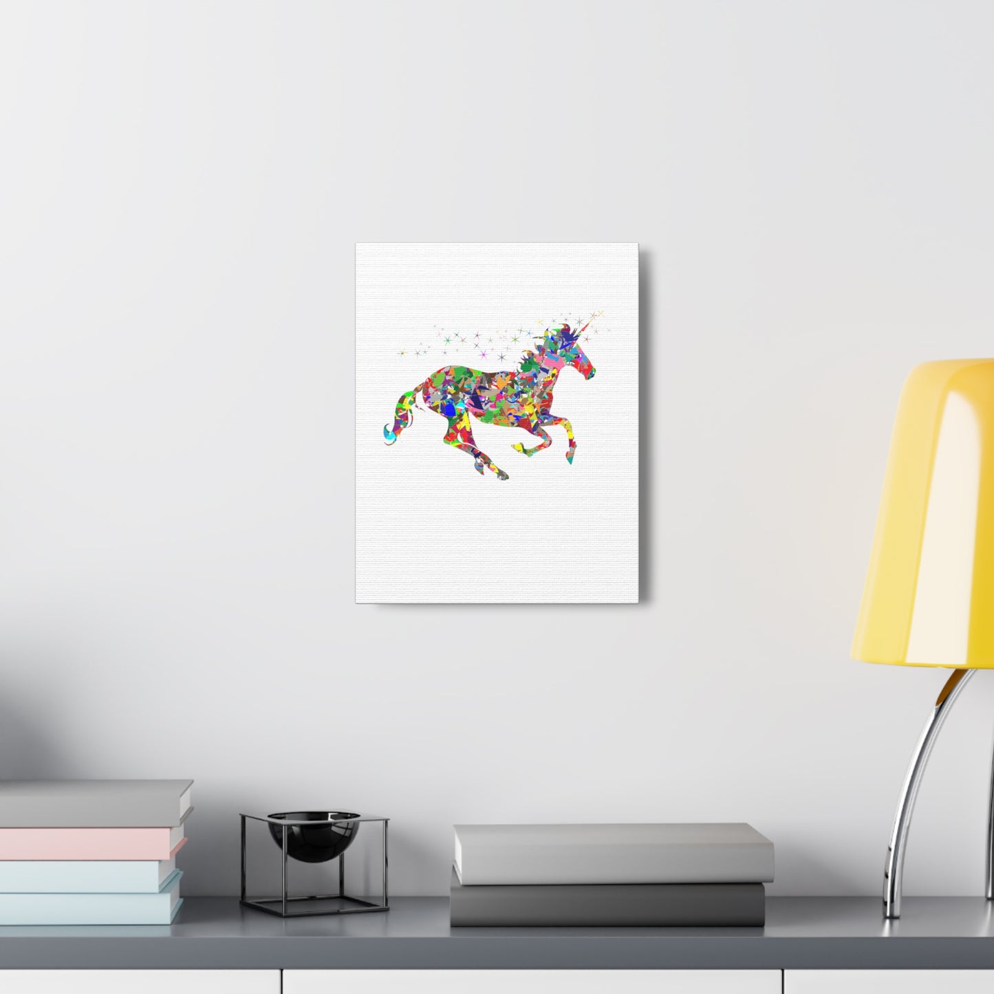 Colorful Horse Canvas Gallery Wraps