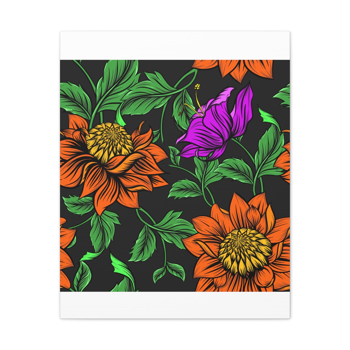 Floral Canvas Gallery Wraps