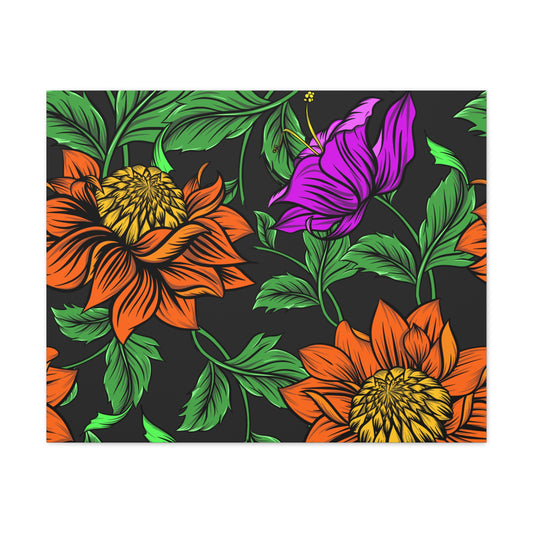 Floral Canvas Gallery Wraps