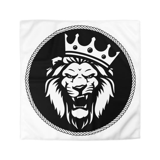 Leo Lion Microfiber Duvet Cover