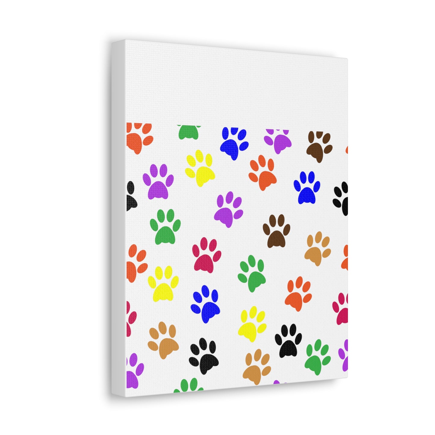 Paw prints Canvas Gallery Wraps