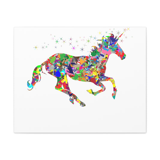 Colorful Horse Canvas Gallery Wraps