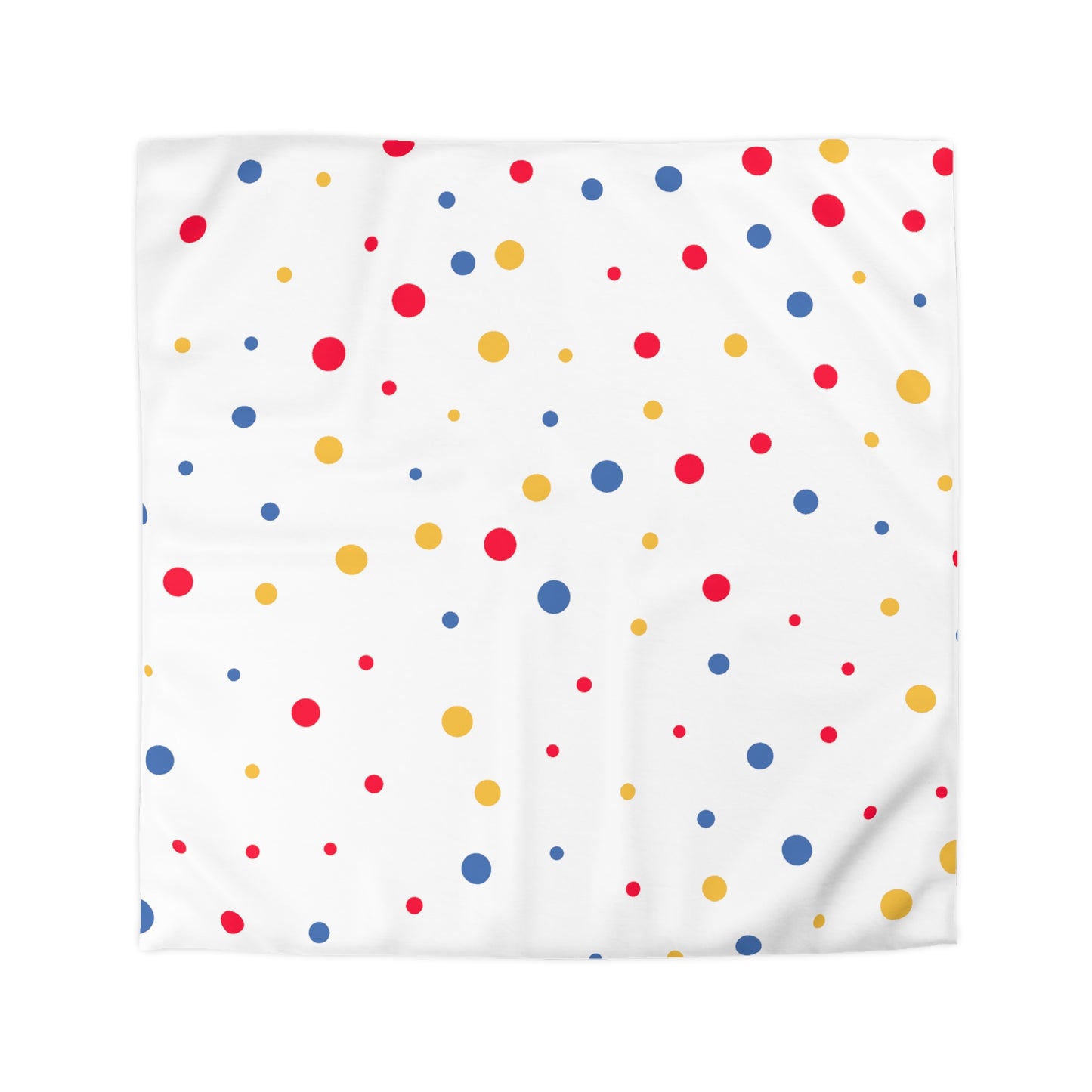 Polka Dot Microfiber Duvet Cover