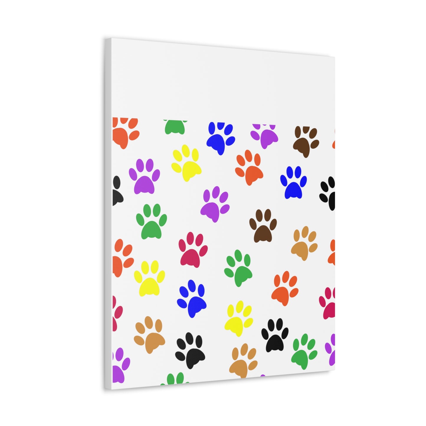 Paw prints Canvas Gallery Wraps