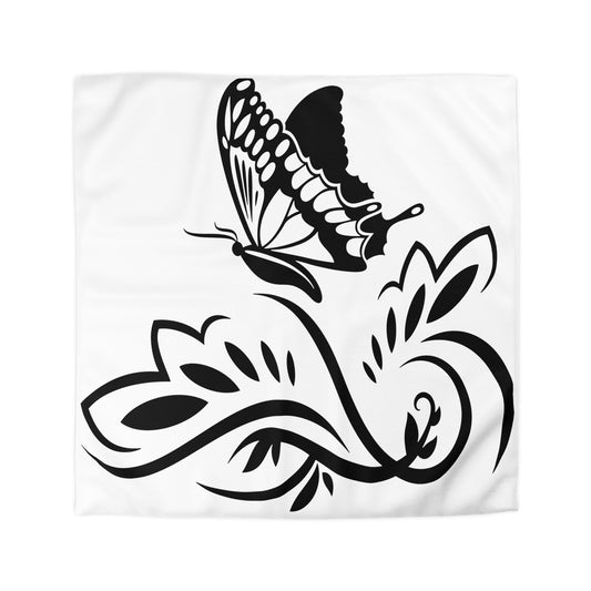 Butterfly Microfiber Duvet Cover