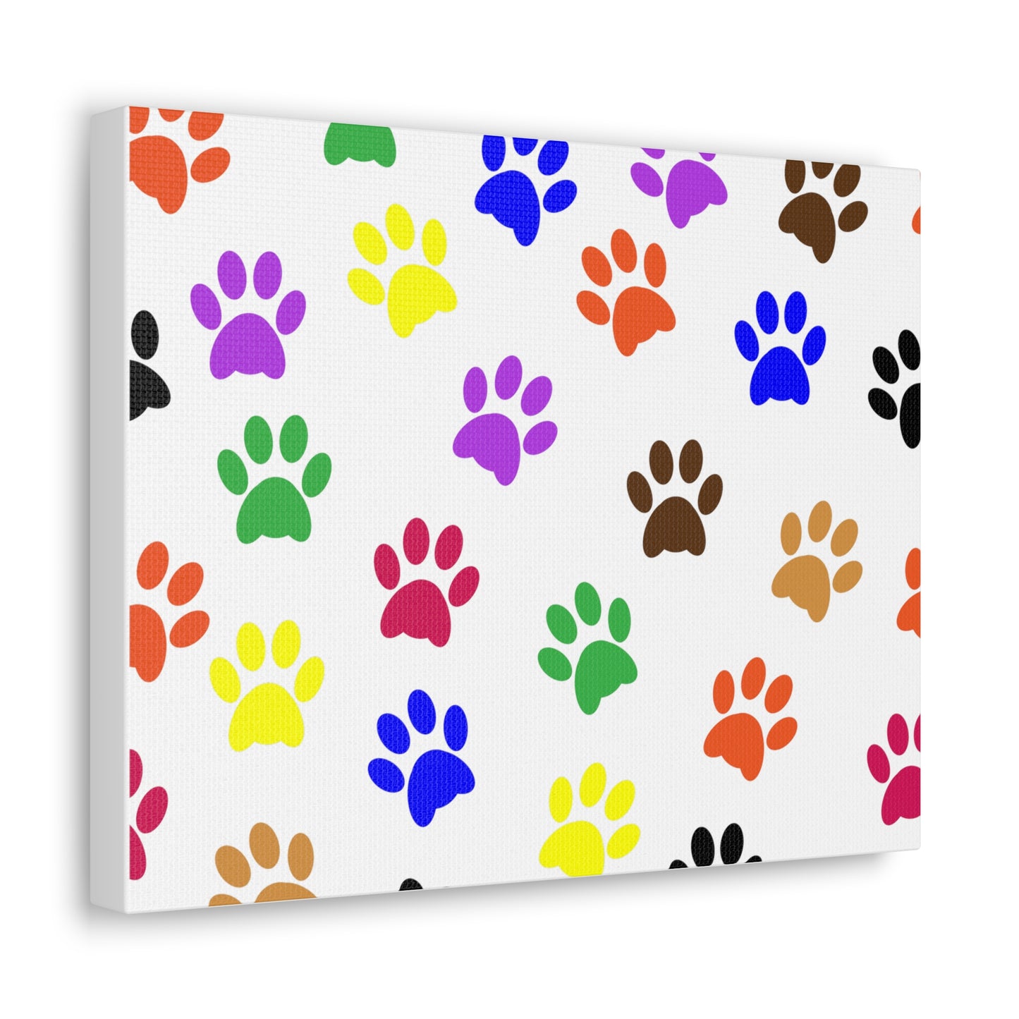 Paw prints Canvas Gallery Wraps