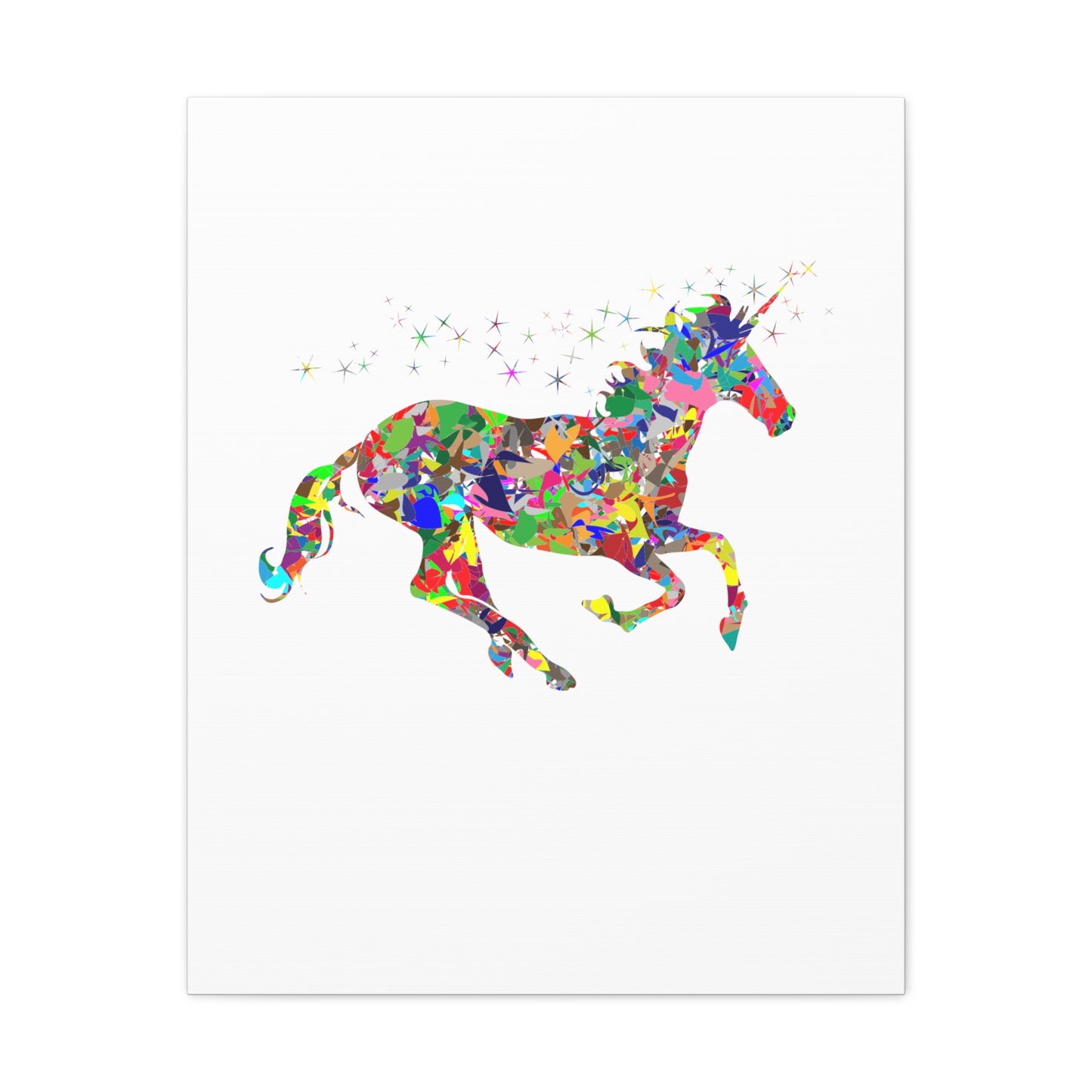 Colorful Horse Canvas Gallery Wraps