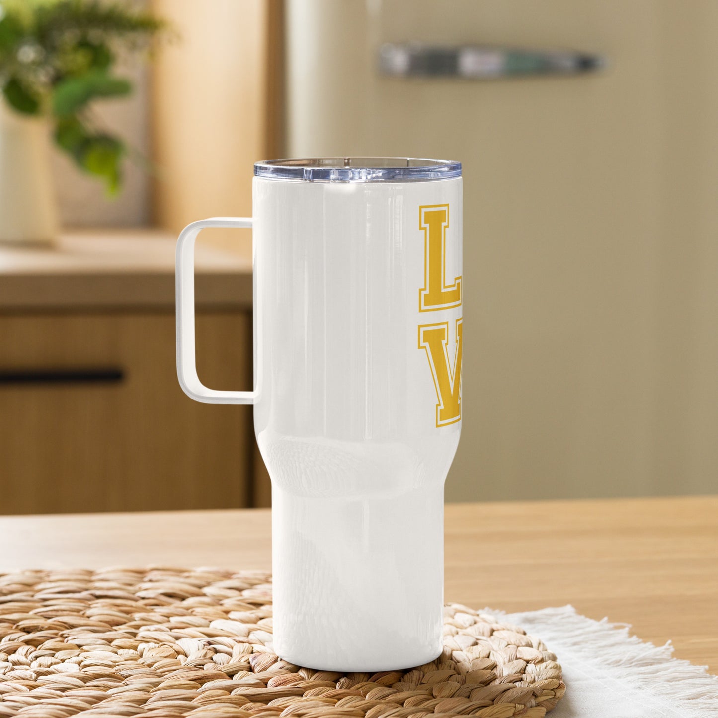 Love Basketball Travel mug with a handle