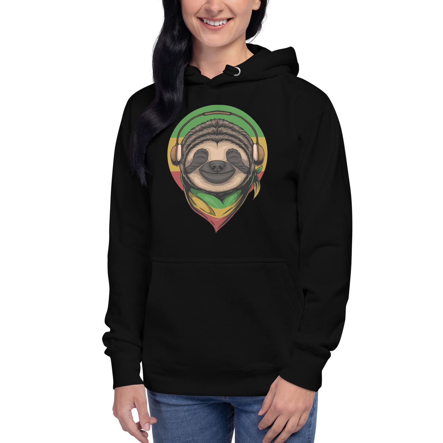 Sloth Rasta Hoodie