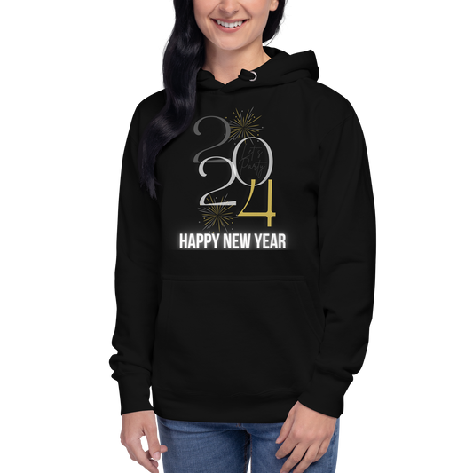 Happy New Year 2024 Hoodie