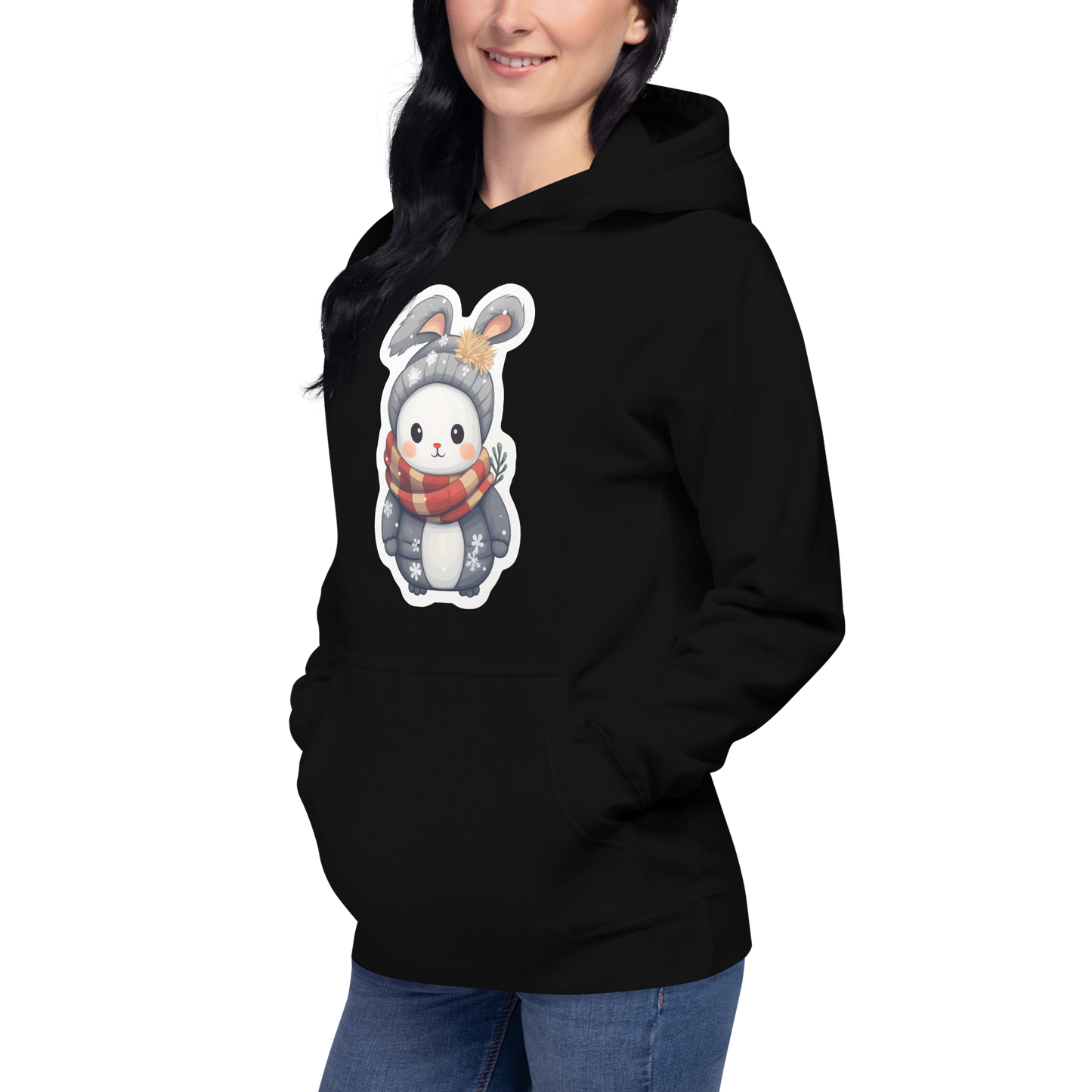 Snowy Rabbit Hoodie