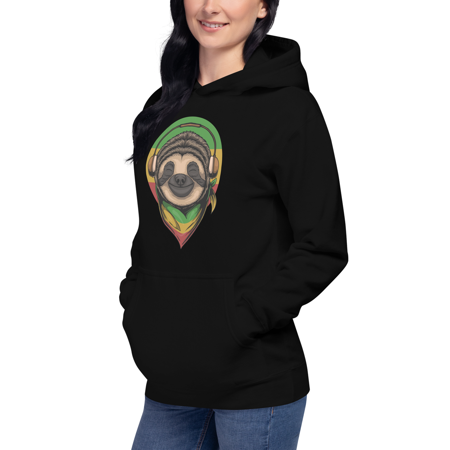 Sloth Rasta Hoodie