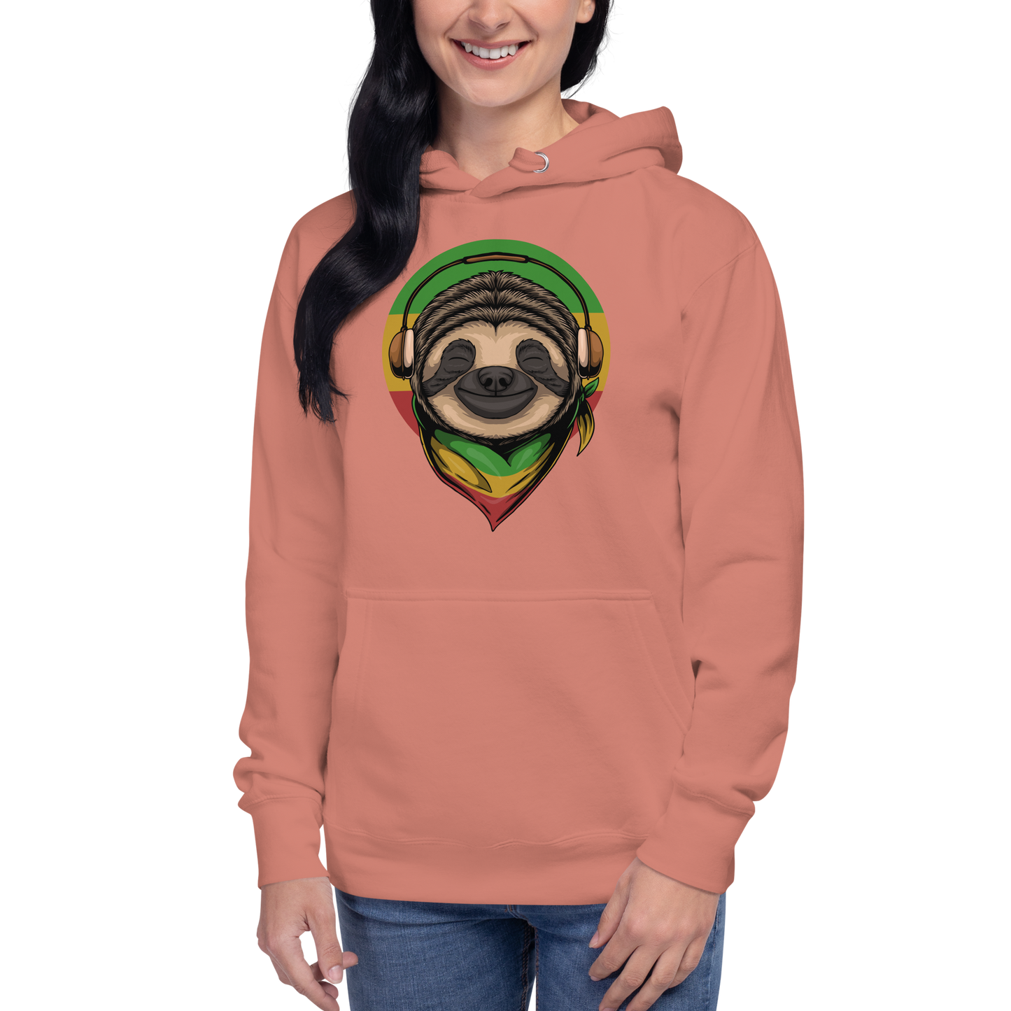 Sloth Rasta Hoodie