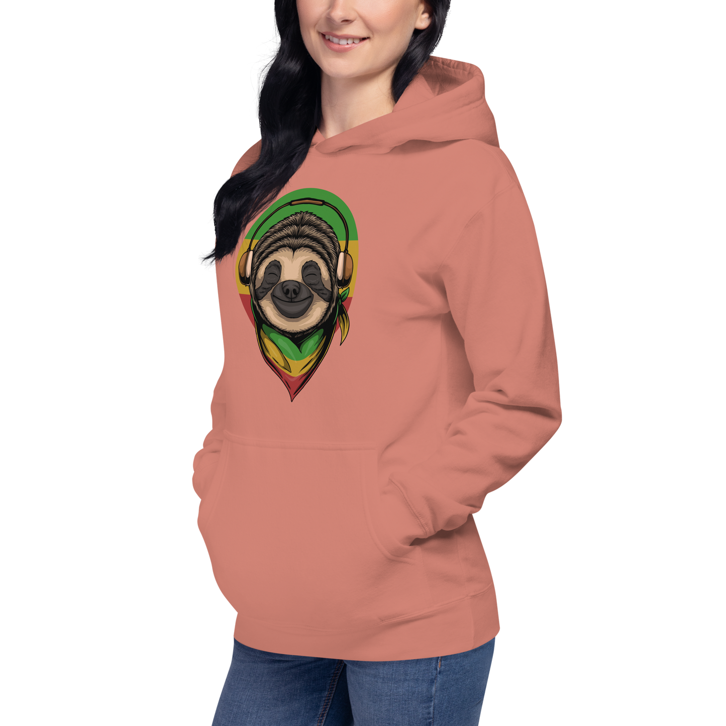 Sloth Rasta Hoodie