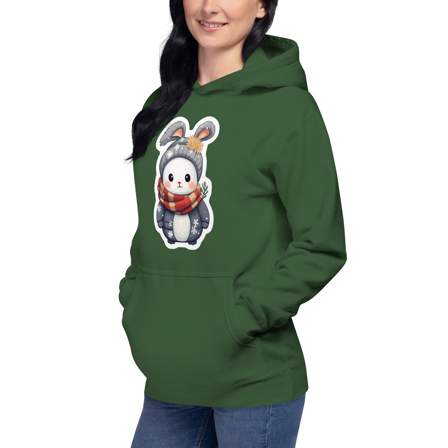 Snowy Rabbit Hoodie