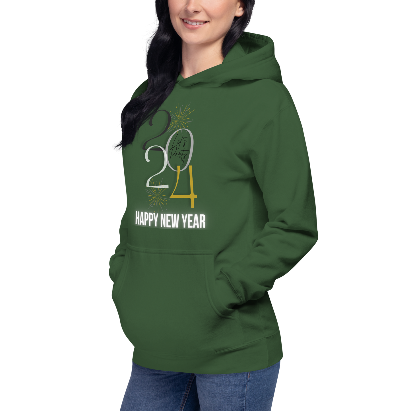 Happy New Year 2024 Hoodie