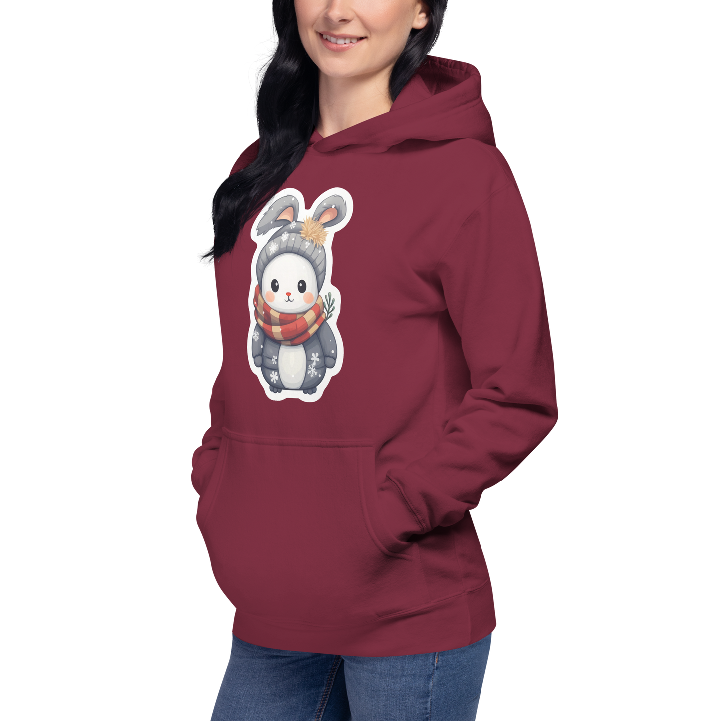 Snowy Rabbit Hoodie