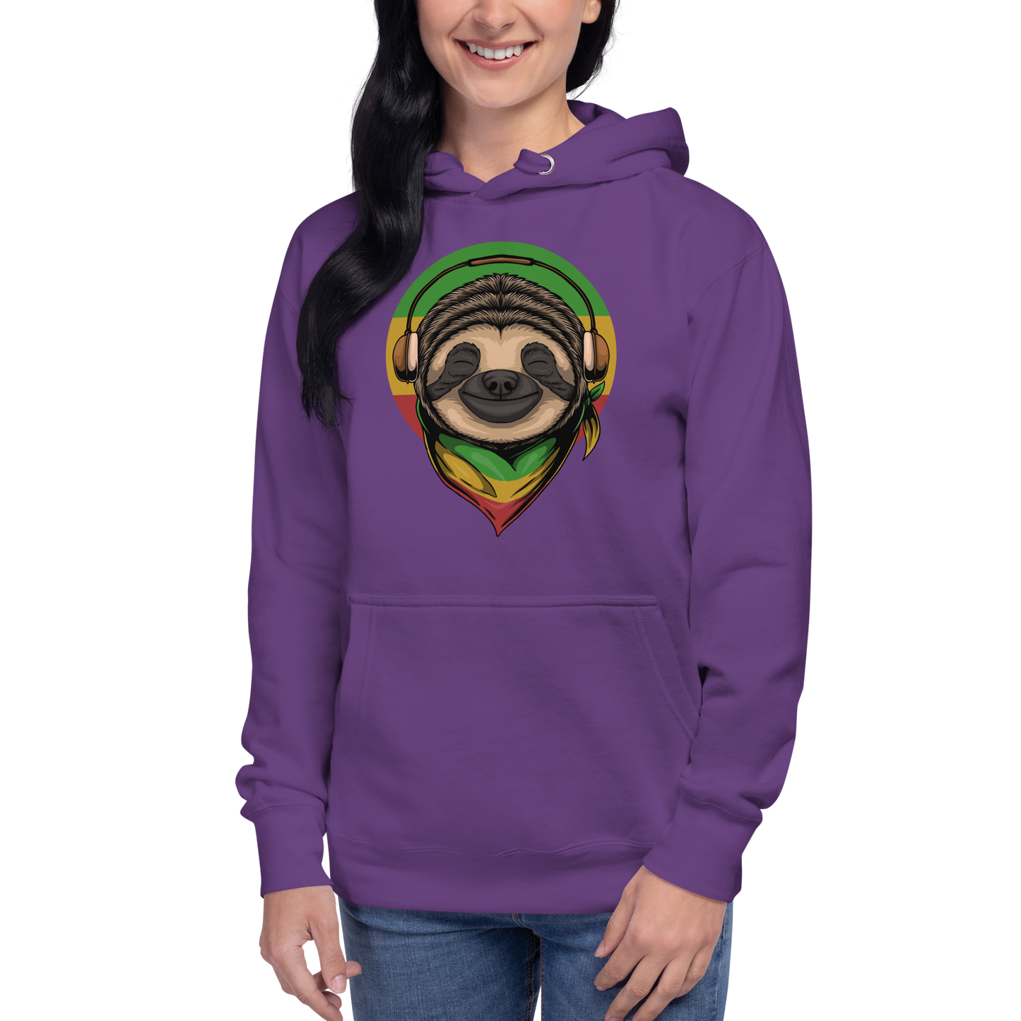 Sloth Rasta Hoodie