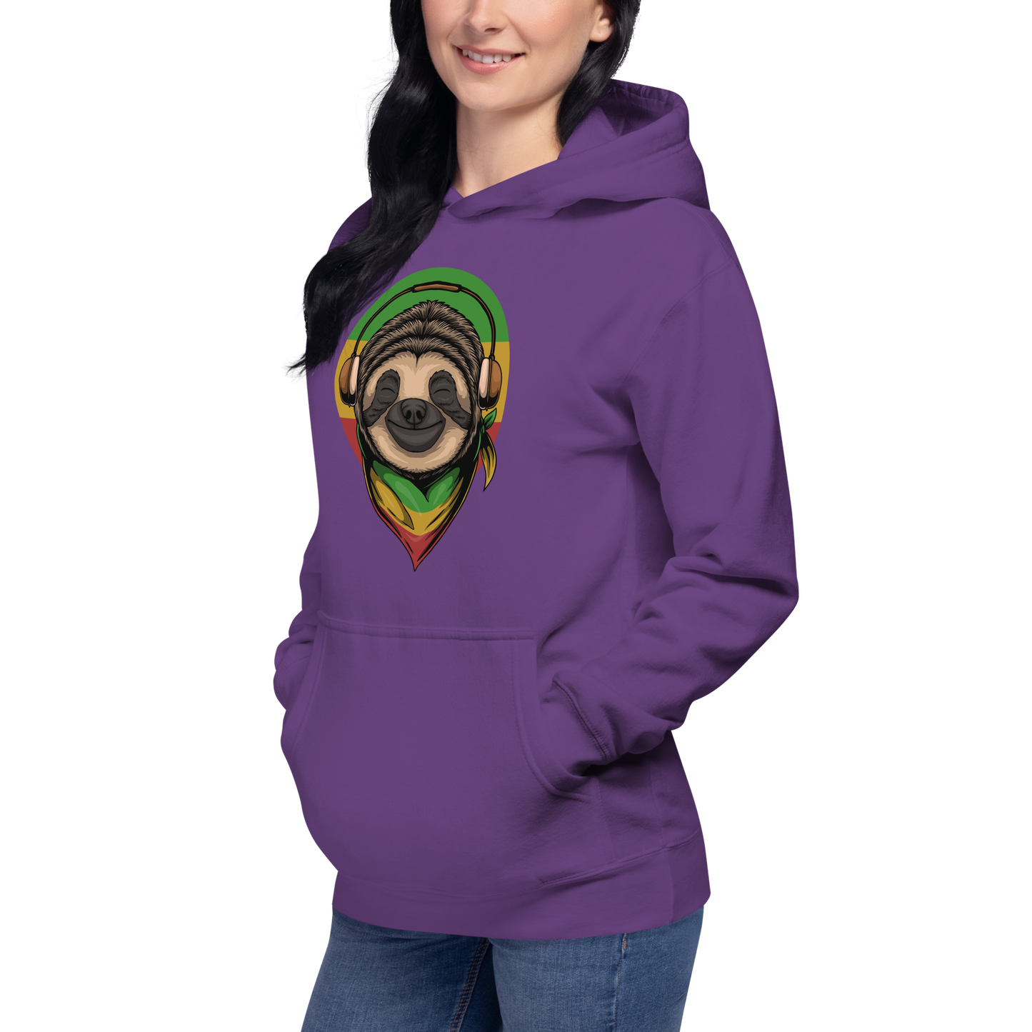 Sloth Rasta Hoodie