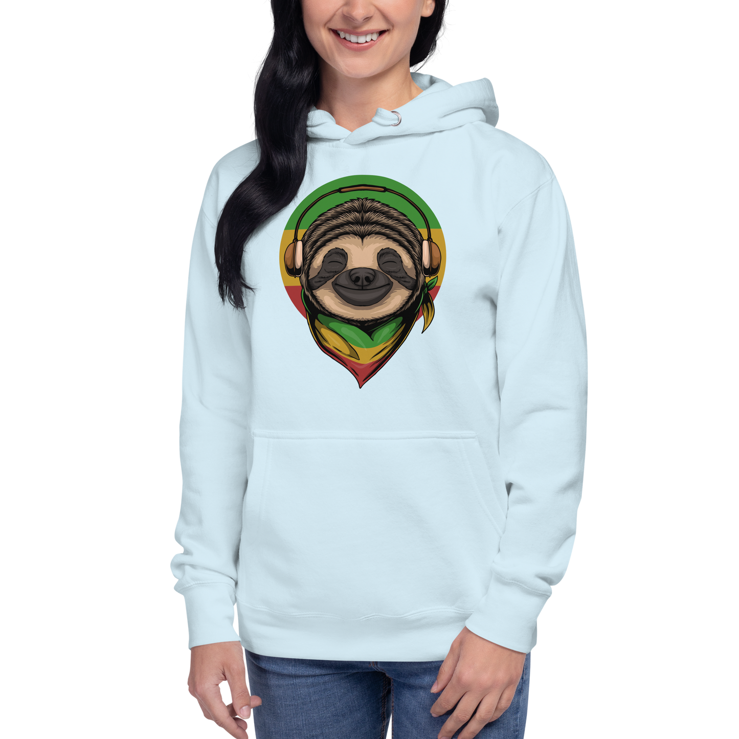 Sloth Rasta Hoodie