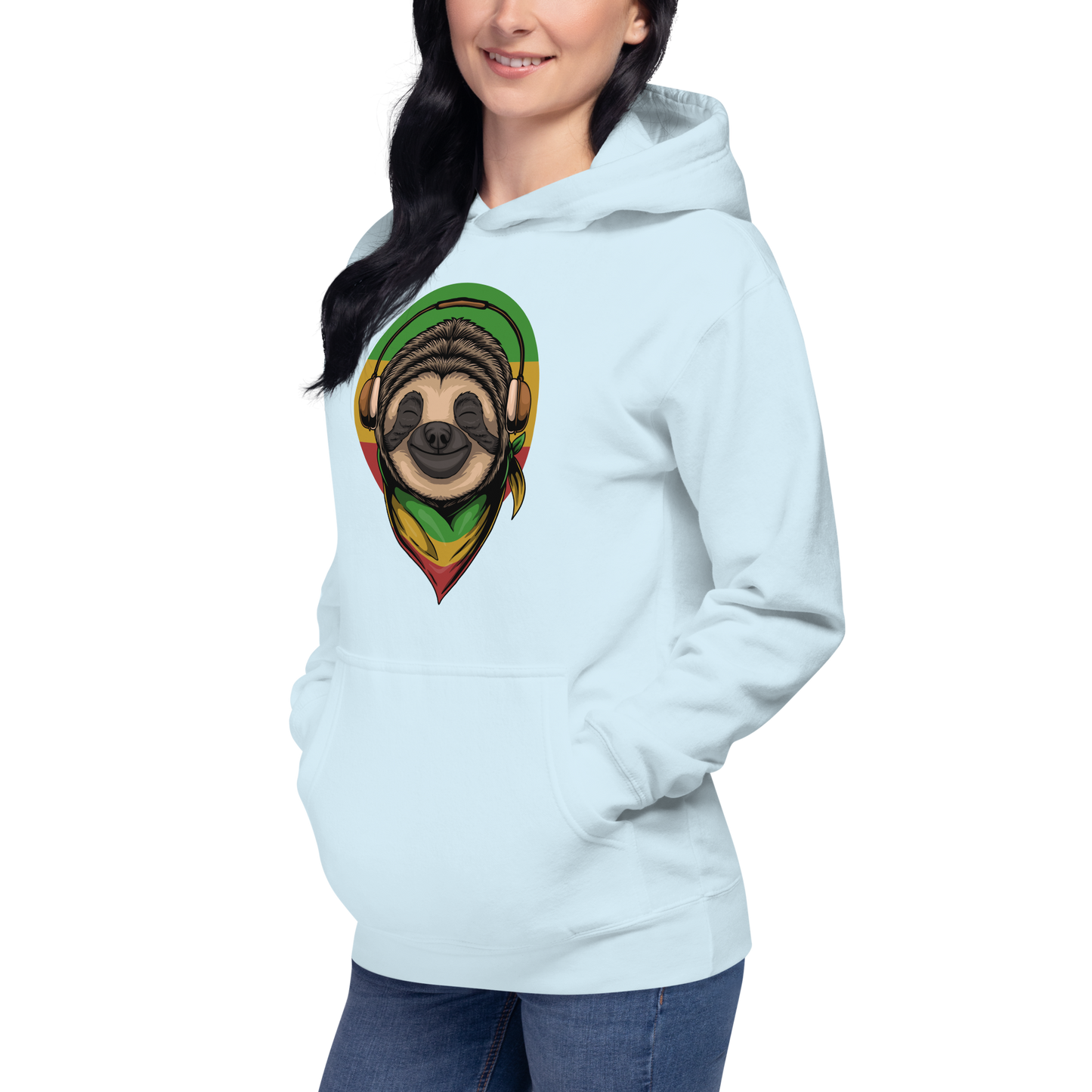 Sloth Rasta Hoodie