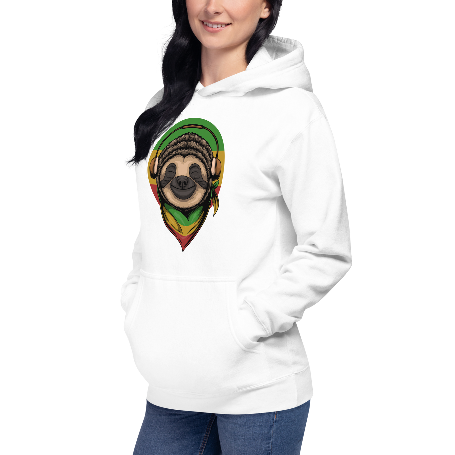 Sloth Rasta Hoodie