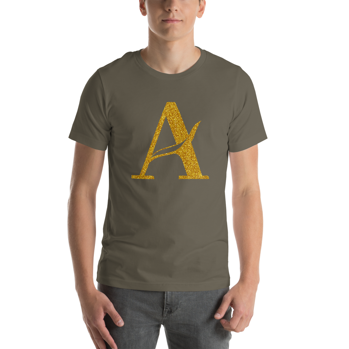 A-initial t-shirt