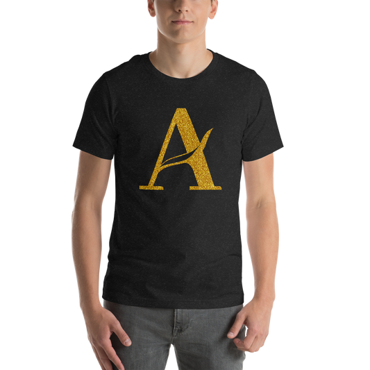 A-initial t-shirt