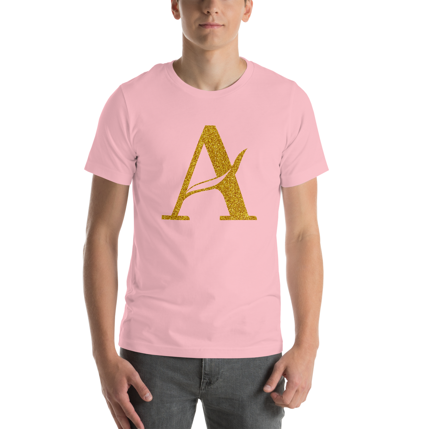 A-initial t-shirt