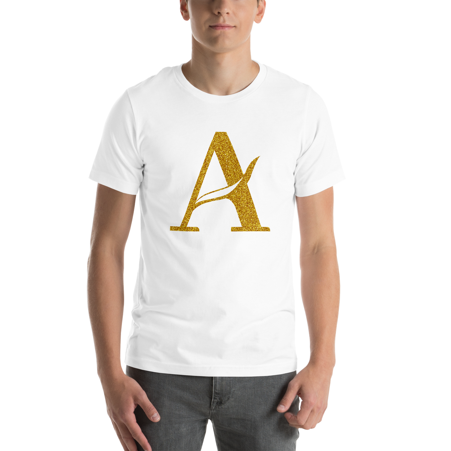 A-initial t-shirt