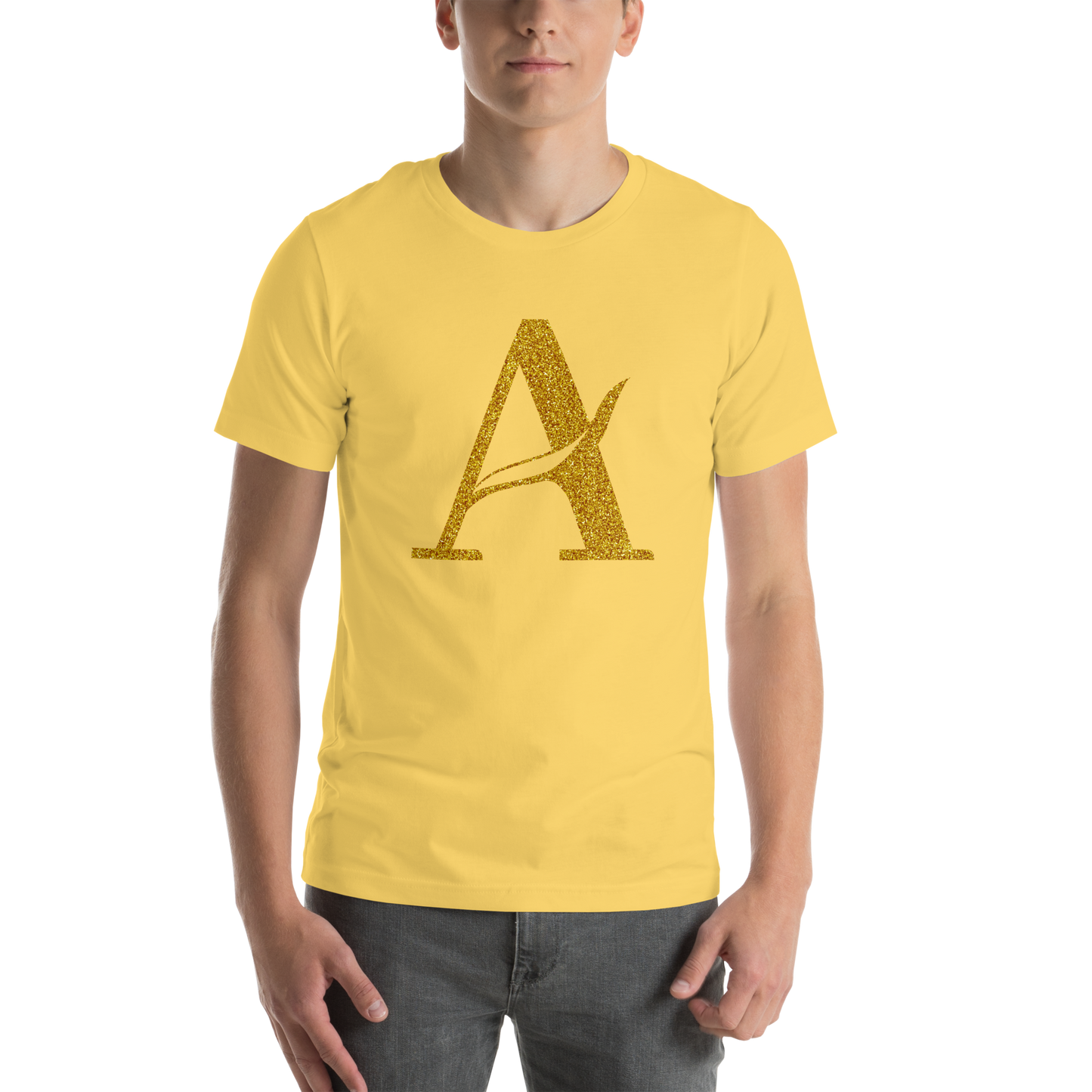 A-initial t-shirt