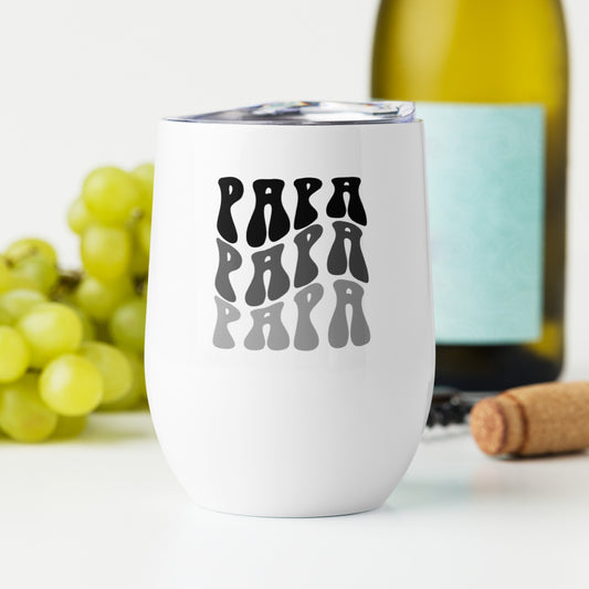 Papa Wine tumbler